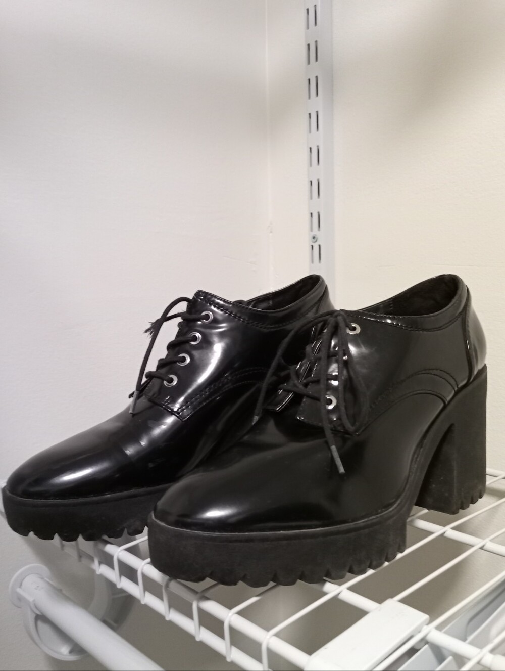 Black Block Heeled Boots